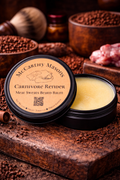 Carnivore Render Meat Sweats Beard Balm – Multi-Tallow Beard Balm for Conditioning & Control