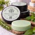 Celtic Creams Soap Puck – Natural Tallow Rosemary Mint Soap