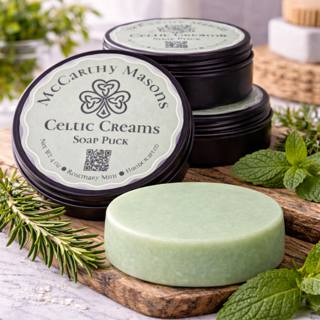 Celtic Creams Soap Puck