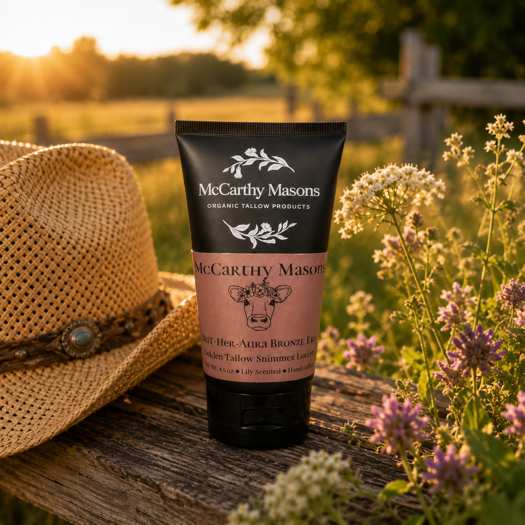 BuT-Her-Aura Tallow Golden Shimmer Body Tinted Lotion